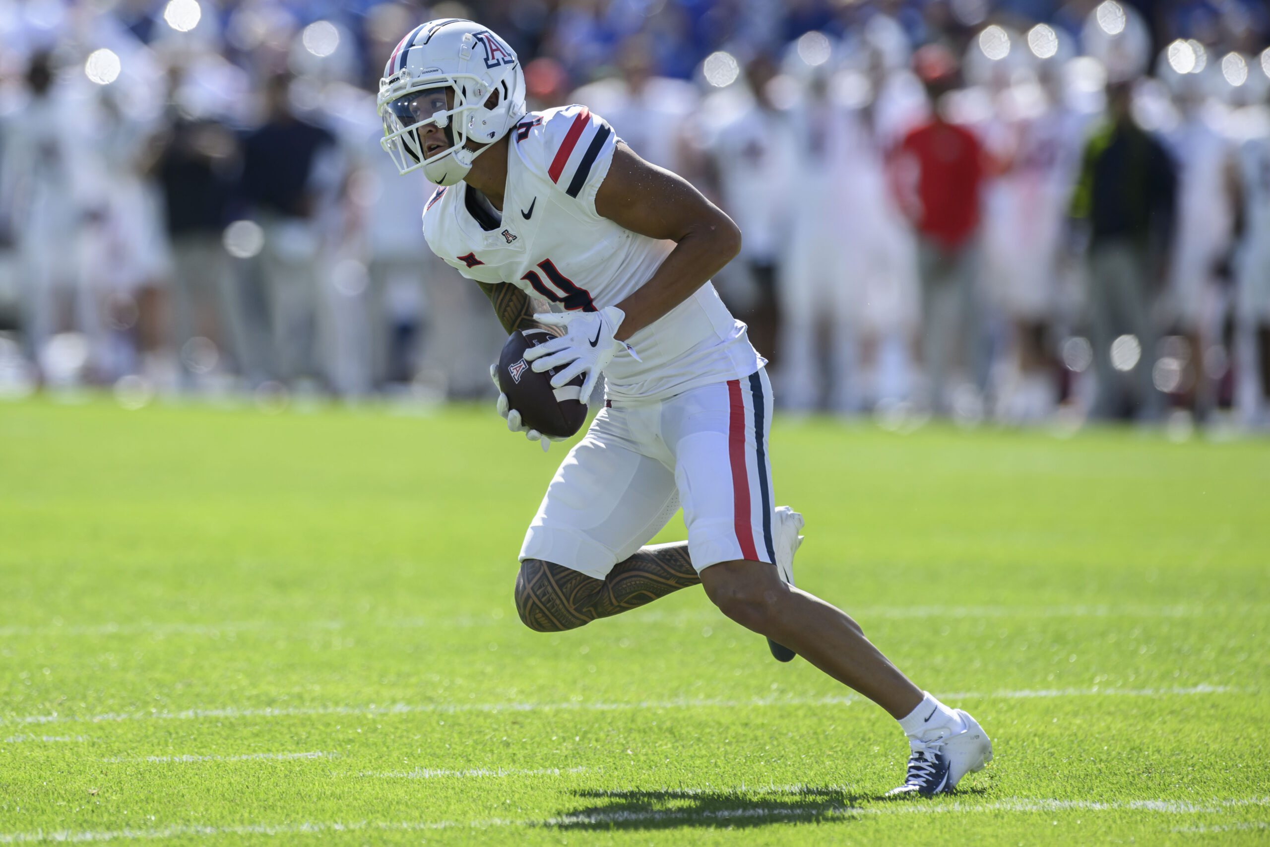 Tetairoa McMillan poses a massive threat to WVU secondary